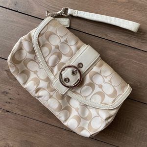 Coach Flap Wristlet
